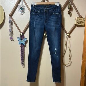 KanCan Blue Skinny Jeans Distressed Denim